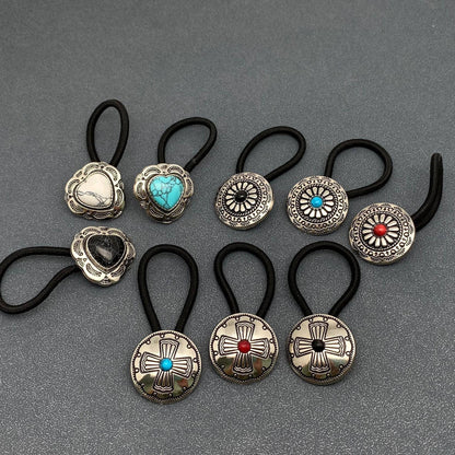 Multi-style Western Style Stretch Hairtie Hairband - WJ