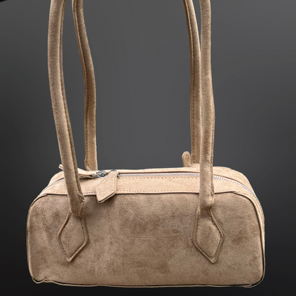 Western Equestrian Handbag Palomino Snaffle Bit Suede Purse