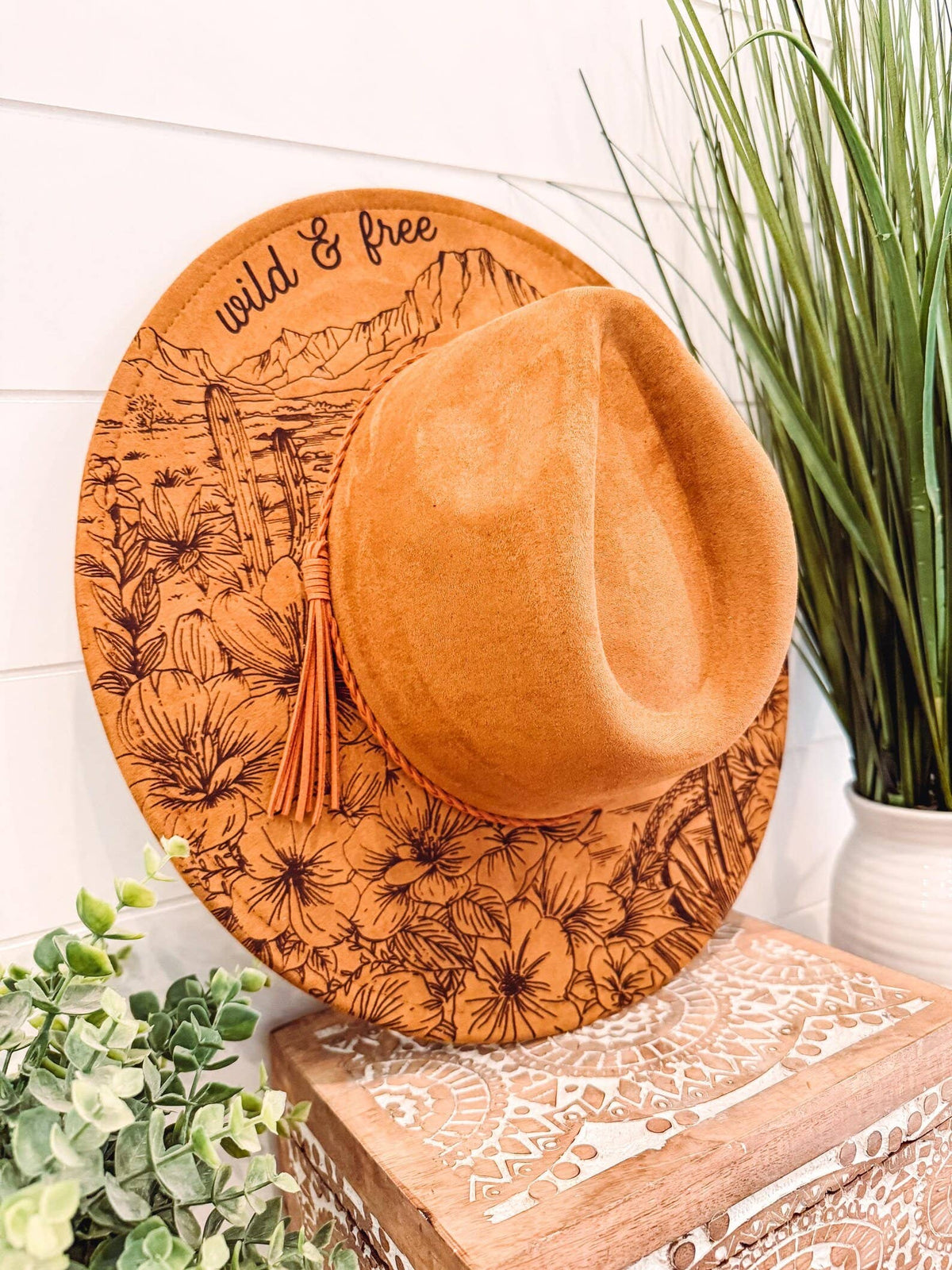 Engraved Desert Hat