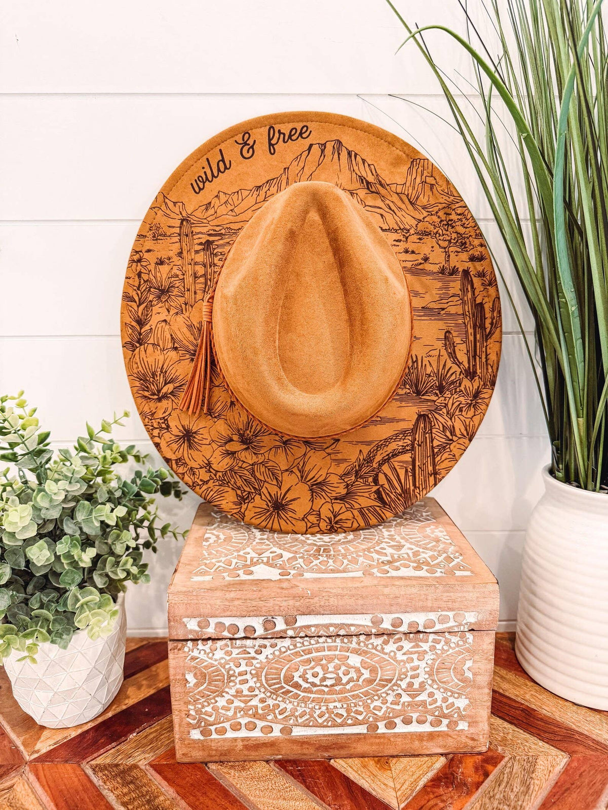 Engraved Desert Hat