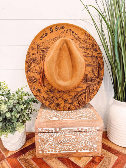 Engraved Desert Hat