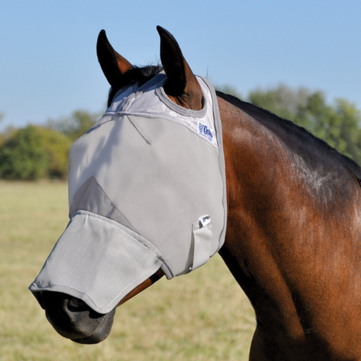 Crusader Fly Mask, Long Nose