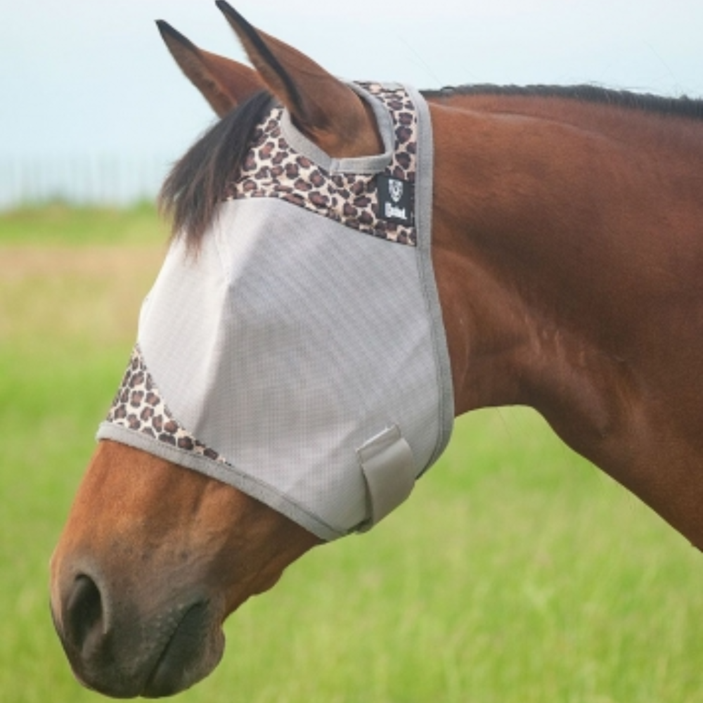 Crusader Patterned Fly Mask, Standard