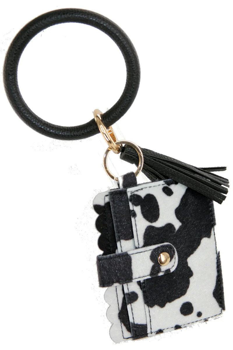 Cowhide Bangle Wallet