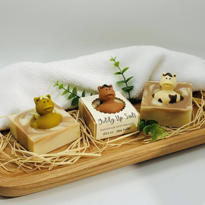 Giddy-Up Suds Handmade Novelty Soap Bar VEGAN COLD PROCESS