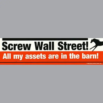 Horse Bumper Sticker