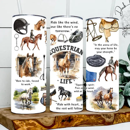 Equestrian Life / Lifestyle / Ride Like the Wind Tumbler