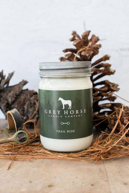 Trail Ride Soy Candle - SCENT OF THE MONTH