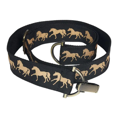 Lila Galloping Horses Belt