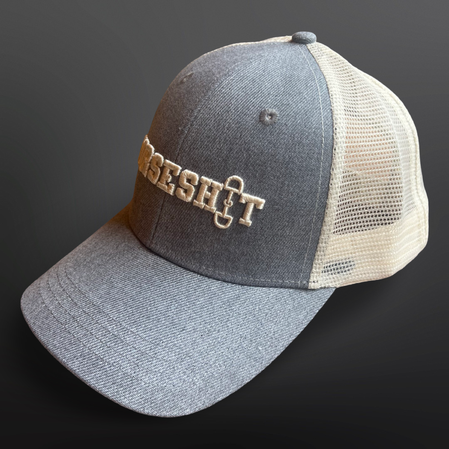 HorseShit Snaffle Bit Equestrian Baseball Cap Hat 