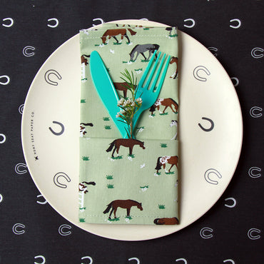 Lucky Cream Dinner Plate - Set of Four