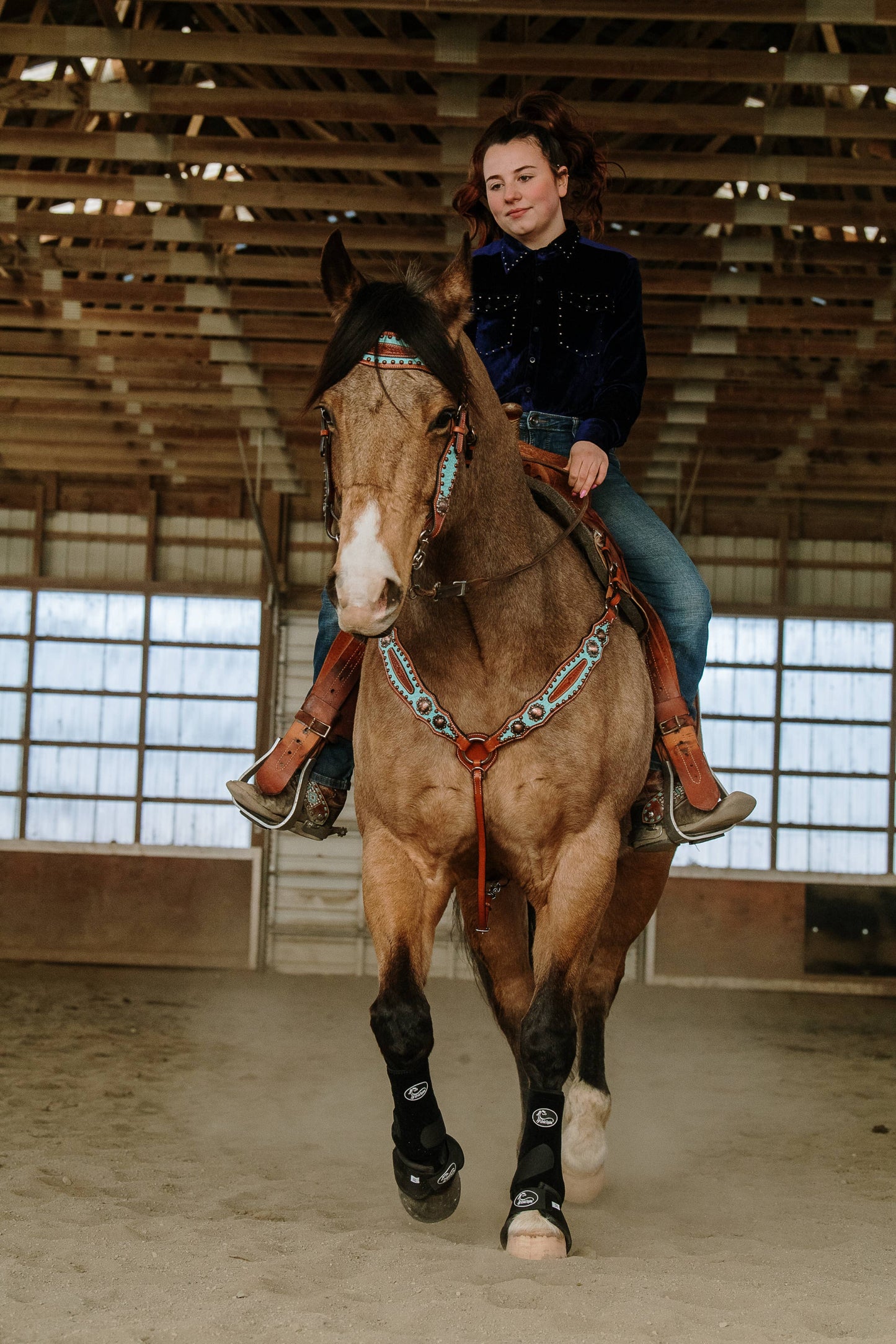 Annie Oakley Headstall and Breast Collar Set