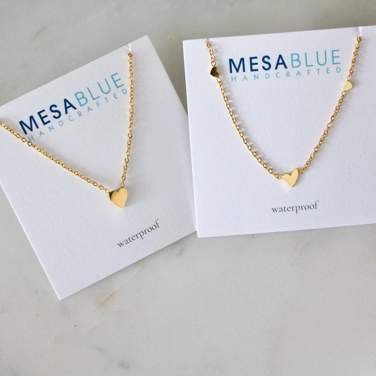 Triple Heart Necklace Necklace