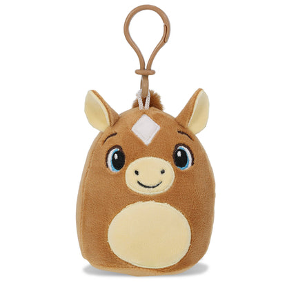 Snug-Mooshies Plush Clips - Horse