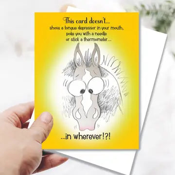 Horse Get Well Card