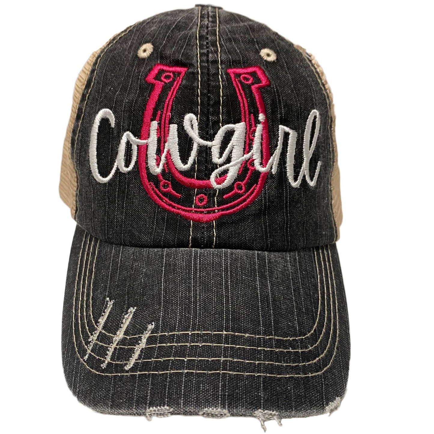Cowgirl Women's Western Embroidered Baseball Cap