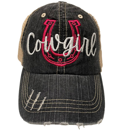 Cowgirl Women's Western Embroidered Baseball Cap