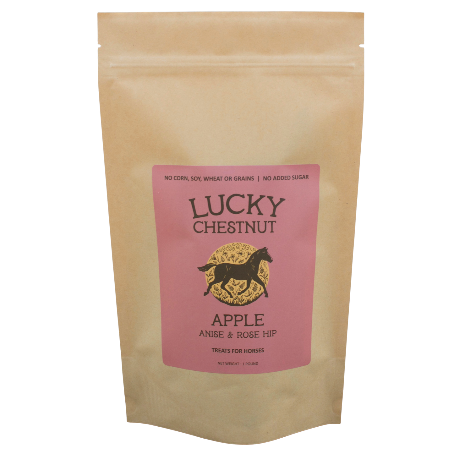 Apple with Anise + Rose Hip Horse Treats (Low-NSC)