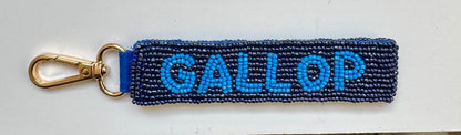 Beaded Bag Charm/Keychain
