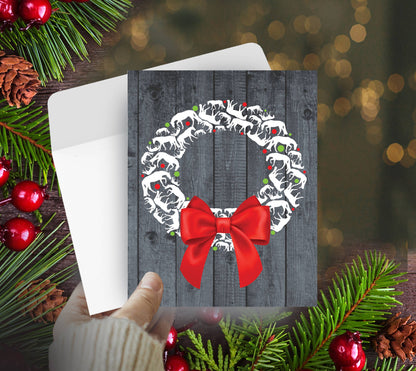 Horse Boxed Christmas Cards / Western Horse / 8 Holiday