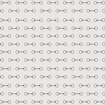 Cream Bits - Equestrian Horse Gift Wrapping Paper