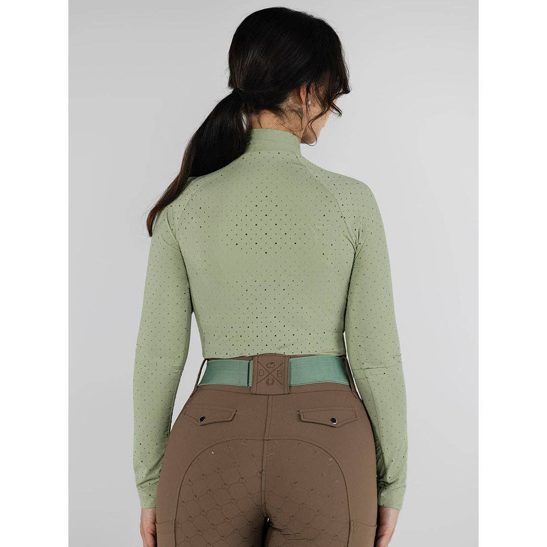 Dapplebay Aircut Mock Neck LS Top