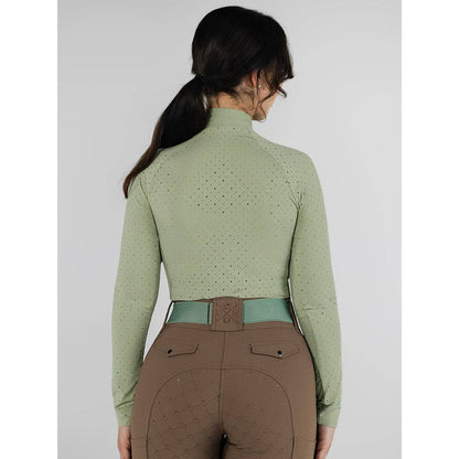 Dapplebay Aircut Mock Neck LS Top