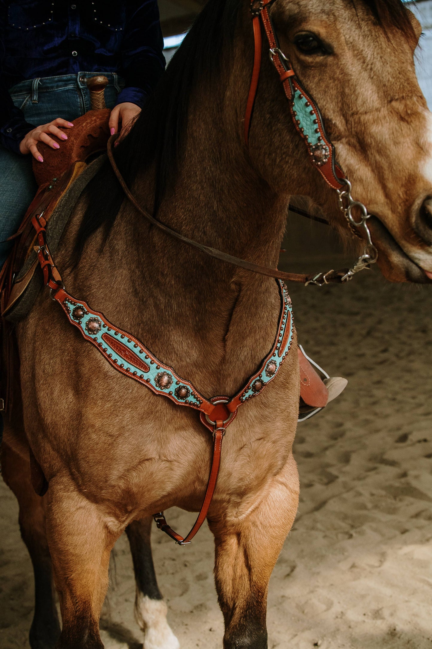 Annie Oakley Headstall and Breast Collar Set