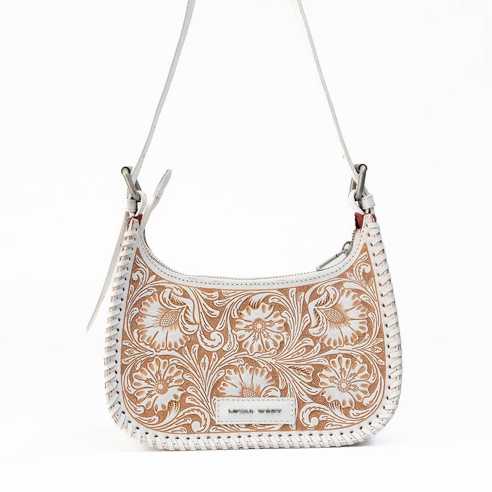Loyal West Dannia Medium Purse - Ivory Dust