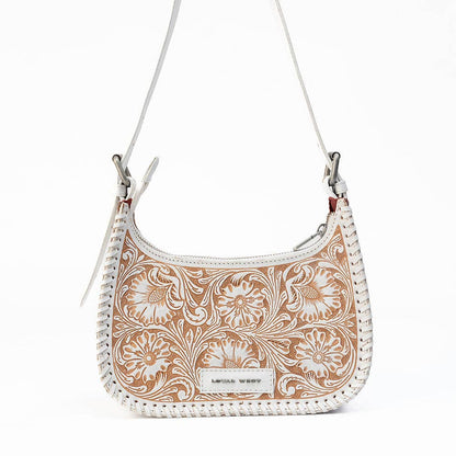 Loyal West Dannia Medium Purse - Ivory Dust
