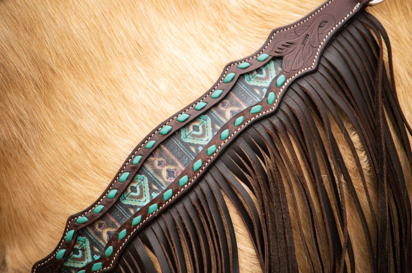 Maverick Fringe Headstall and Breast Collar Set