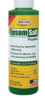 Epsom Salt Poultice Flowable Gel 20 OZ