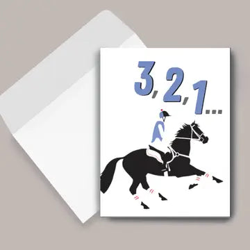 Horse Greeting Birthday Card