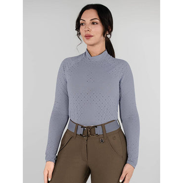 Dapplebay Aircut Mock Neck LS Top