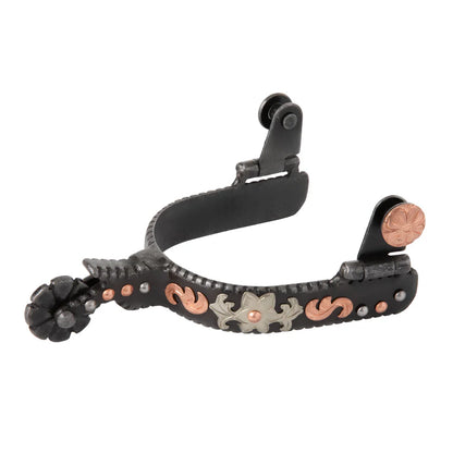 Ladies' Spur with Floral Design