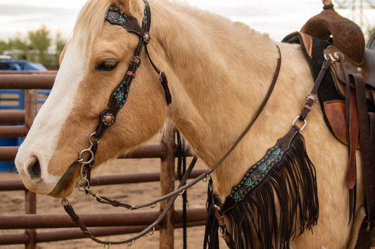 Maverick Fringe Headstall and Breast Collar Set