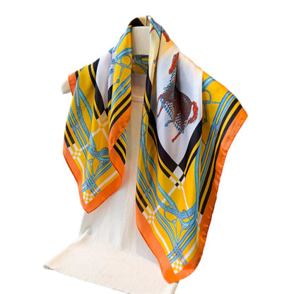 Awst Int'l Blanket Squares Scarf 28" X 28"