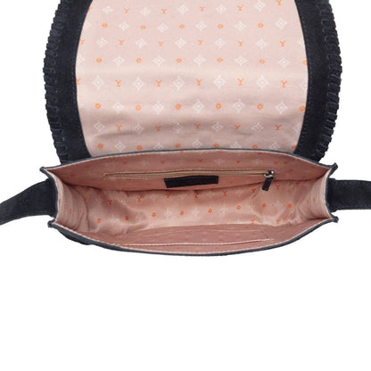 Yellowstone Iron Frontier Suede Leather Bag