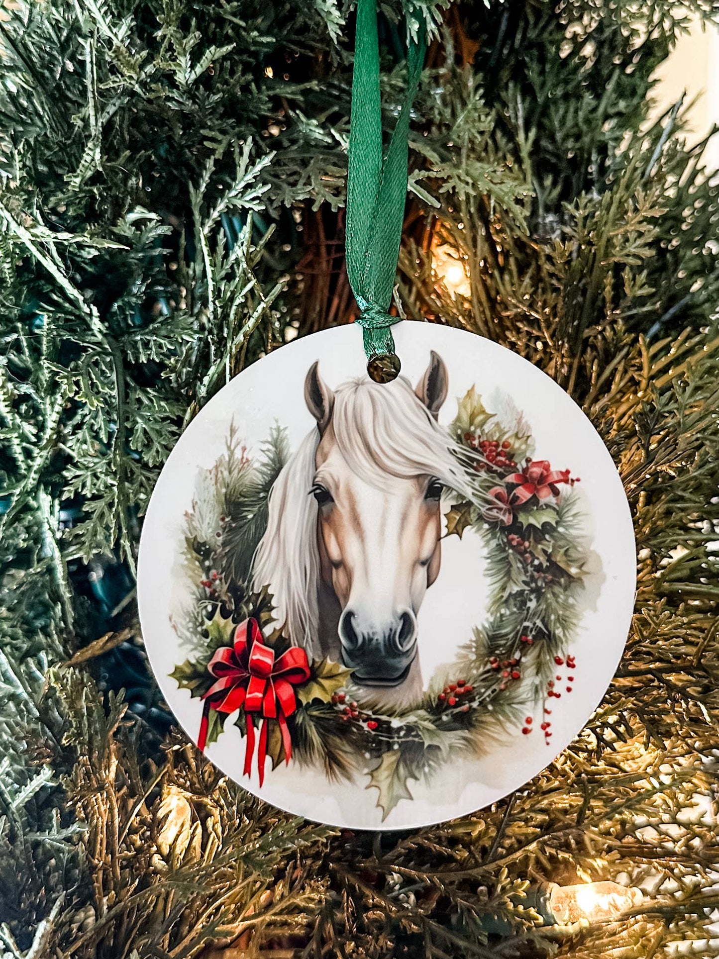 Christmas Ornament - Holiday Horses (Multiple Options)