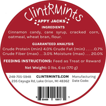 ClintRMint Horse Treats Appy Jacks Flavor