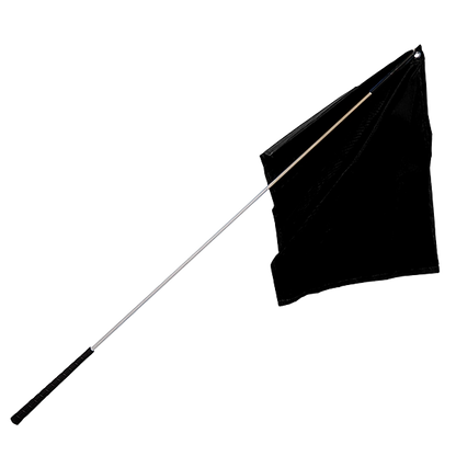 The Epic Animal - Training Stock Whip 60" with Black Flag On End