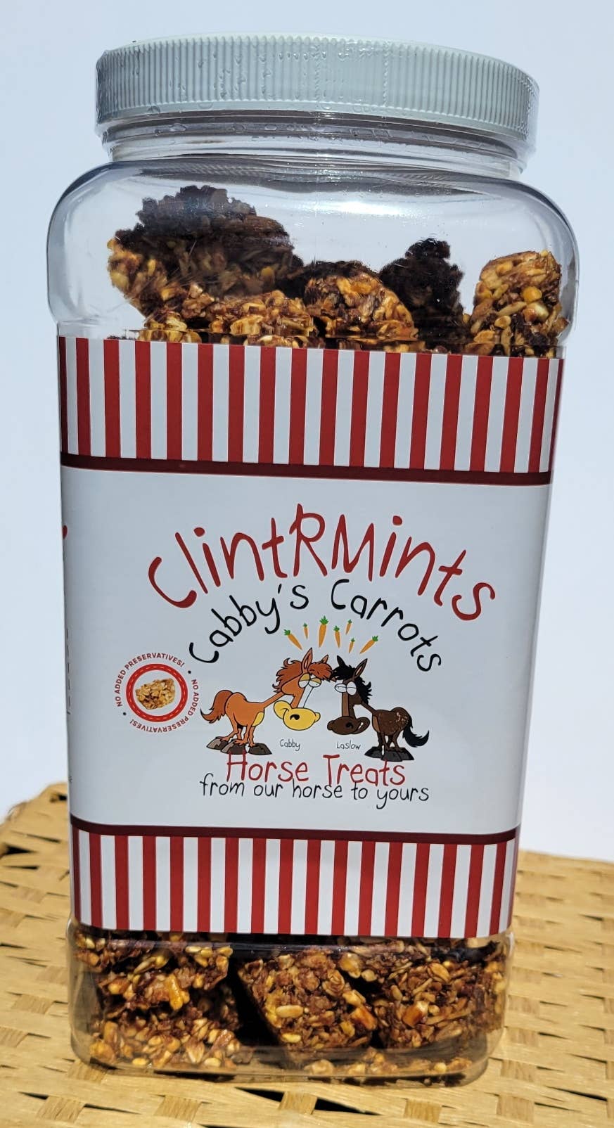ClintRMint Horse Treats Cabby's Carrots Flavor
