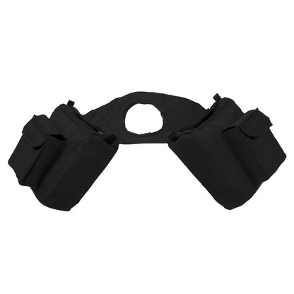 Heavy Nylon Horn Bag BLACK