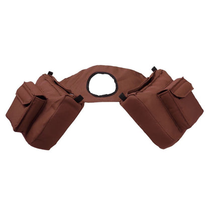 Heavy Nylon Horn Bag BLACK