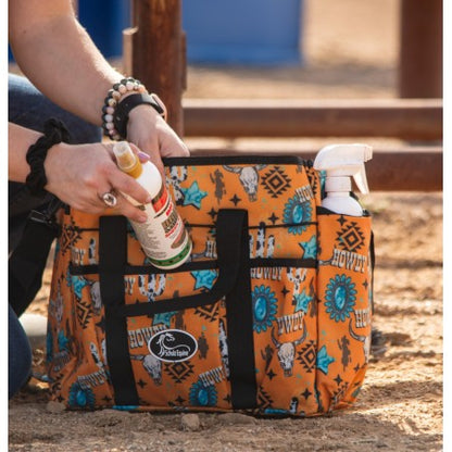 Schulze Equine Patterned Grooming Tote Bag