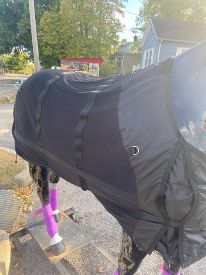 USED Back On Track Mesh Therapy Sheet 72” Black