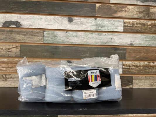 USED Horze Polo Wraps  Baby Blue