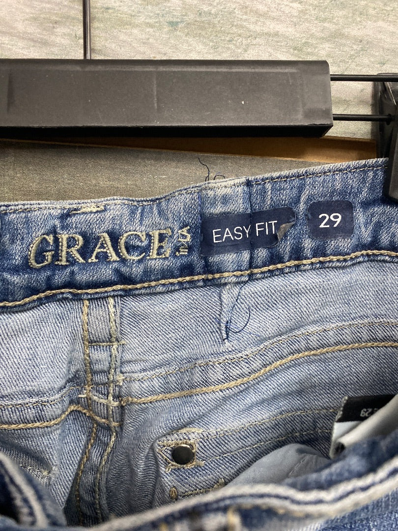 USED Grace in LA Easy Fit Jeans | 29