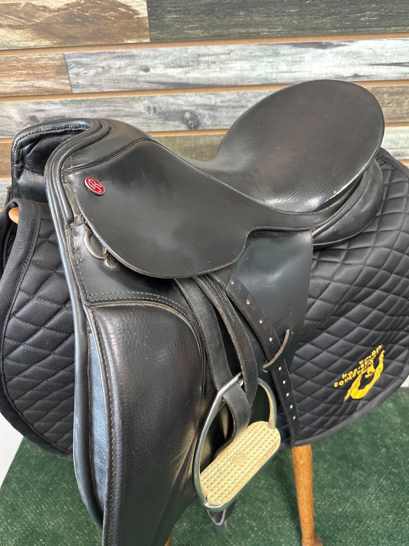 USED Rembrandt Dressage Saddle 17" Black