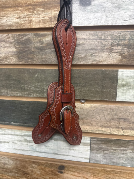 USED  Spur Straps 10.5” Medium Oil